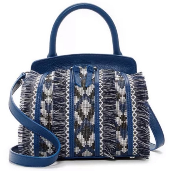 NEW - 2pc Festival Denim Fringe Set - Sam Edelman & Blank NYC - Picture 8 of 14